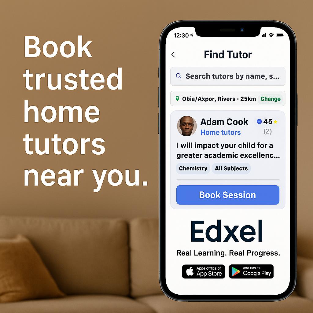 Edxel how it works — illustration showing search, booking and tracking flow